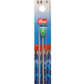 Prym Breinaalden / 40 cm lang / dikte 2.00 mm / 191 472