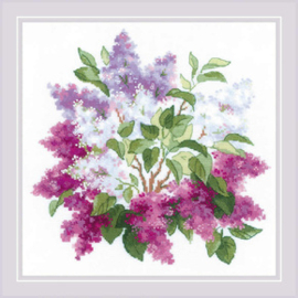 Borduurpakket Lilac Blossoms - RIOLIS   ri-2013