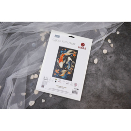 Borduurpakket Two Magic Fish - Luca-S   ls-bu5091