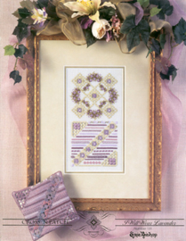 Hardangerpatroon I Will Wear Lavender - Emie Bishop     eb-l131