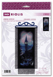 Borduurpakket London at Night - RIOLIS   ri-1993