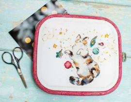 Borduurpakket Cat’s Happiness - Leti Stitch     leti-l8812