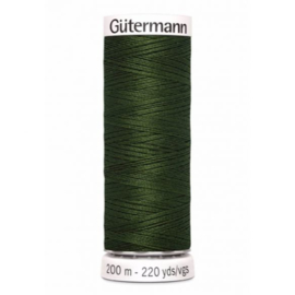 Gütermann alles naaigaren Donker Legergroen / 597