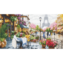 Borduurpakket Eiffel Tower View - Luca-S    ls-bu5108
