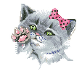 Diamond Dotz Eye Spy Kitty - Needleart World    nw-dd05-059