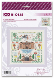 Borduurpakket My House - RIOLIS    ri-1917