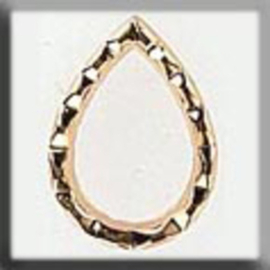 Crystal Treasures Rondele Sapphire Helio 6mm (2) - Mill Hill   mh-12021