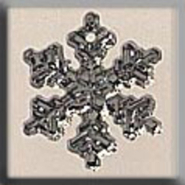 Glass Treasures Small Snowflake-Crystal Bright - Mill Hill   mh-12035