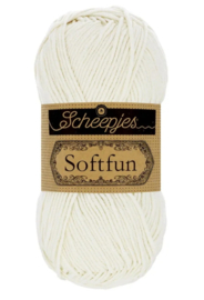 Scheepjes Softfun  / 2426 Gebroken wit / Lace