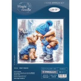Borduurpakket First Friend - Magic Needle    ci-070-051
