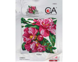 Kussen uittel borduurpakket Azalea - Collection d'Art    cda-5488cc