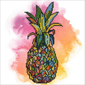 Diamond Art Pineapple - Leisure Arts    la-da02-50467