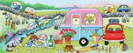 Borduurpakket Julia Rigby - Caravan Fun - Bothy Threads    bt-xjr34