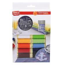 Gutermann Naaigaren set + naai en machinenaalden