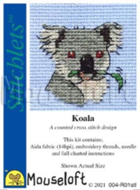 Borduurpakket Koala - Mouseloft  ml-004-r01