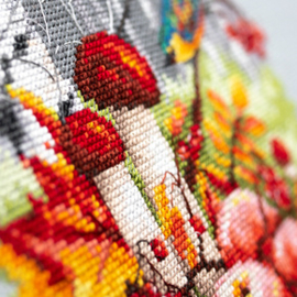 Borduurpakket Autumn Harvest - Magic Needle   ci-250-954