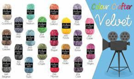 Colour Crafter Velvet / Kelly / 841 / zwart grijs