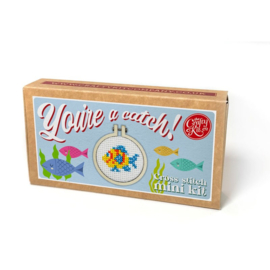 Borduurpakket Matchbox You're a Catch (Fish) - ckc-mb-013