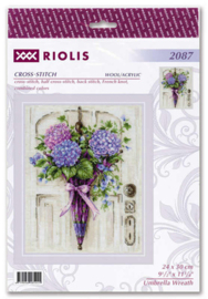 Borduurpakket Umbrella Wreath - RIOLIS   ri-2087