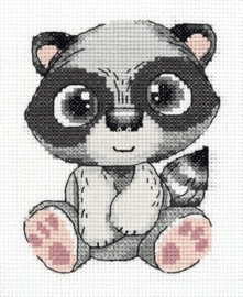 Borduurpakket Pepe the Raccoon - PANNA    pan-08-0327