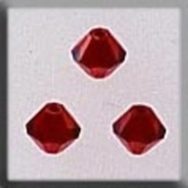 Crystal Treasures Rondele-Champagne Light Siam - Mill Hill mh-13071