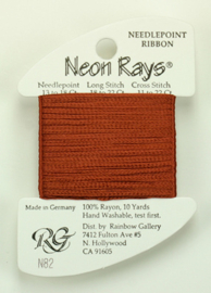 Neon Rays Cinnamon - Rainbow Gallery     rg-n082