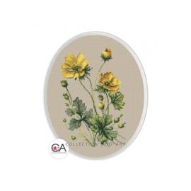 Borduurpakket Buttercups - Collection d'Art     cda-bc8110