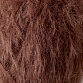 Rico Creative bont Fur  - 100g - 130m - 006 - Chocolade