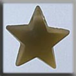 Glass Treasures Large Domed Star-Mat Light Topaz - Mill Hill mh-12130
