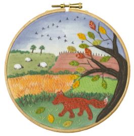 Vilt borduurpakket Bothy Designs - Falling Leaves - Bothy Threads      bt-efe09