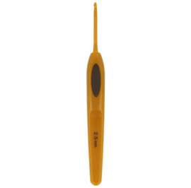 Clover Softgrip Touch haaknaald aluminium 2.50mm / CL 1030