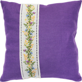 Kussenpakket Cushion Flowers Purple - Luca-S    ls-pb123
