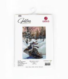 Petit Point borduurpakket Winter - Luca-S  ls-g609