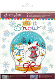 Kralen borduurpakket Snowiness - Abris Art    aa-am-211