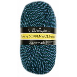 Markoma Noore Sokkenwol Superwash 6852 / Groen Zwart Blauw