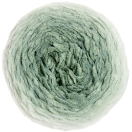 Chenillove Dégradé 200 gram = 240 meter - olijf groen 005