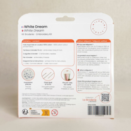 Vrij borduren pakket White Dream - Milpoint     mil-e1-020k