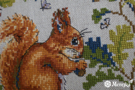 Borduurpakket Squirrel - Merejka    mer-k146