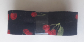 Bosje Biaisband met kerssen 20 mm / zwart rood en groen