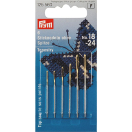 Prym Borduunaalden zonder punt assortiment nr.18-24 zilver 125 560