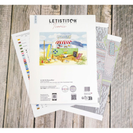 Borduurpakket Strandbar - Leti Stitch     leti-li66-00