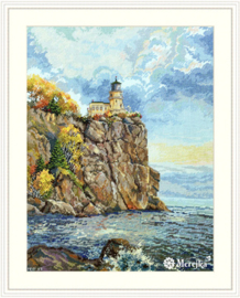 Borduurpakket Split Rock Lighthouse - Merejka    mer-k231