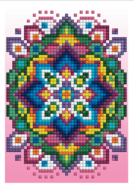Diamond Dotz Greeting Card Pink Star - Needleart World    nw-ddg-024