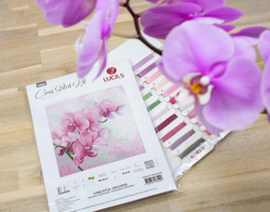 Borduurpakket Graceful Orchids - Luca-S   ls-b7009