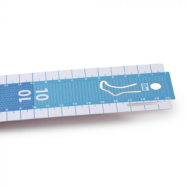Prym Handmeetlat sokken lineaal breien 20cm-610738