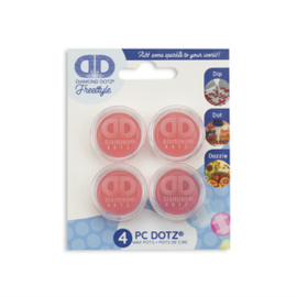 Diamond Dotz Wax Potjes - 4 stuks - Needleart World    nw-dda-029