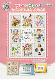 Borduurpatroon Cards of Hansel and Gretel - Soda Stitch    so-g162