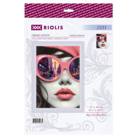 Borduurpakket Big City Rhythm - RIOLIS     ri-2331