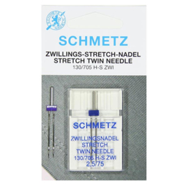 Schmetz tweelingnaald stretch 2.5 / 75