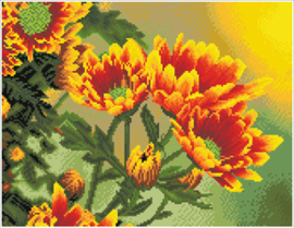 Diamond Dotz Field Daisies - Needleart World  nw-dq09-001